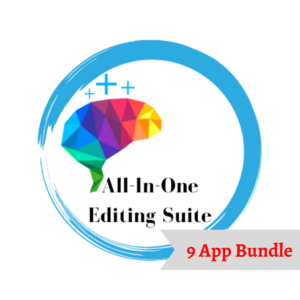 All In One Editing Suite 9 App Bundle-Worksmarter4u Editing Suite